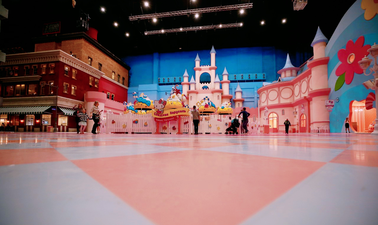 莫斯科梦幻岛地址,俄罗斯欧洲最大室内游乐场