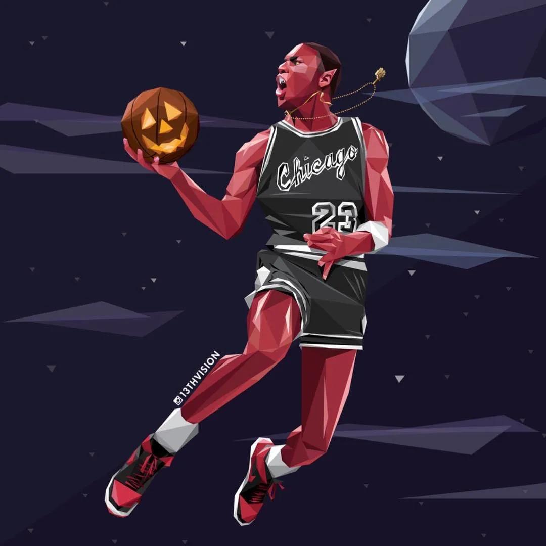 NBA球员上脚：万圣节战靴，詹姆斯欧文唐斯都有