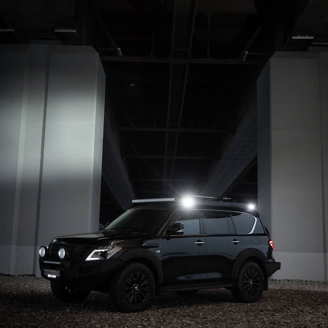 尼桑途乐y62改装全过程,途乐y62黑武士加备胎