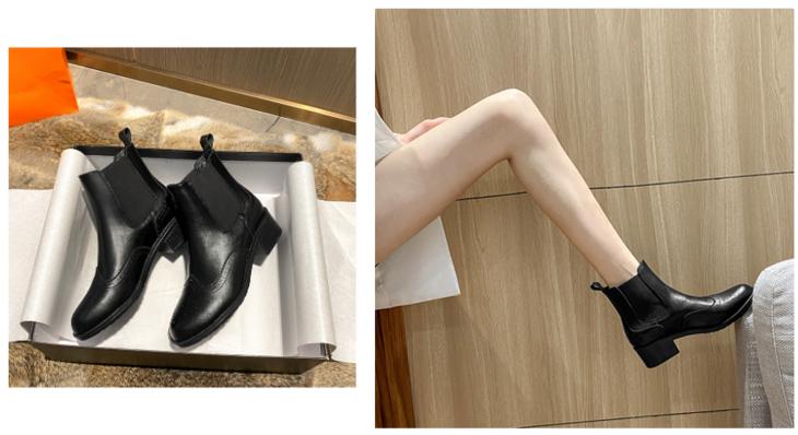 今冬最后一双鞋,选让你腿长1米8的切尔西,女人的优雅从它开始