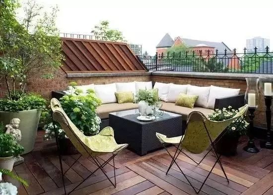 庭院花园石材地板铺设效果,私家庭院最流行的4大铺装方式