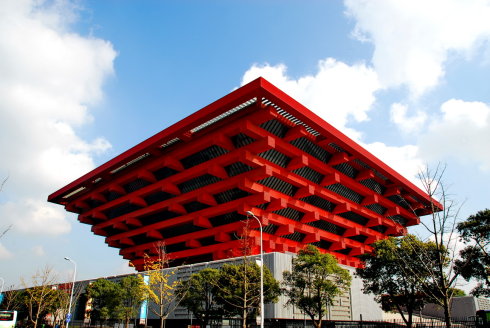 上海世博园就是中华艺术宫吗,上海世博馆中华艺术宫