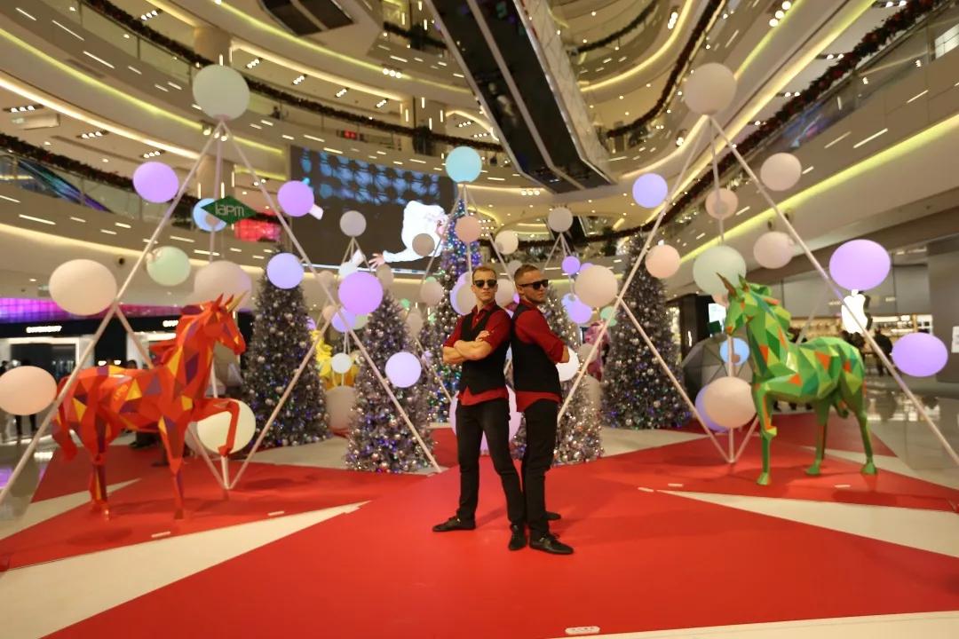 环贸iapm商场夜景,环贸iapm商场网红店