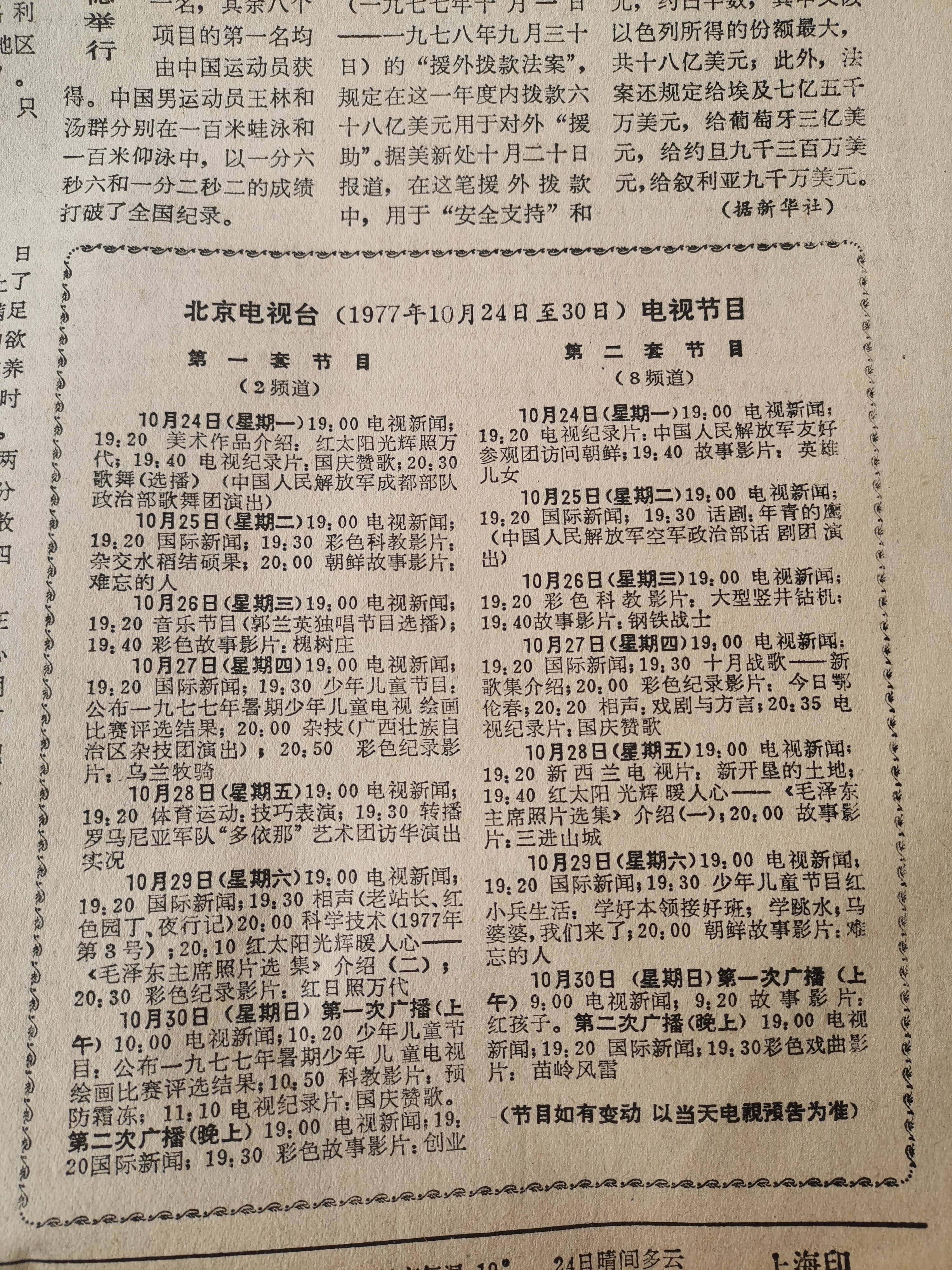 中央电视台成立前后的电视节目有哪些内容？穿越回到当年看看