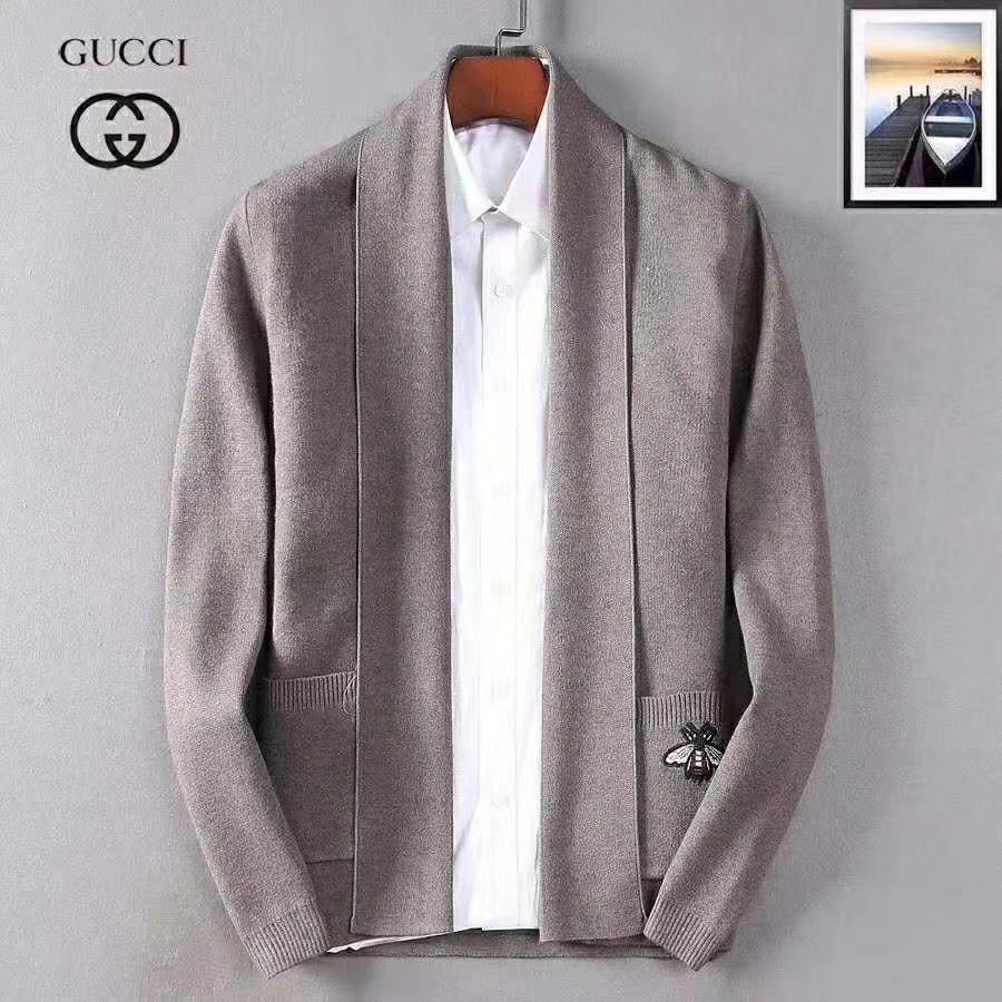 古驰巴宝莉男装,古驰花纹外衣