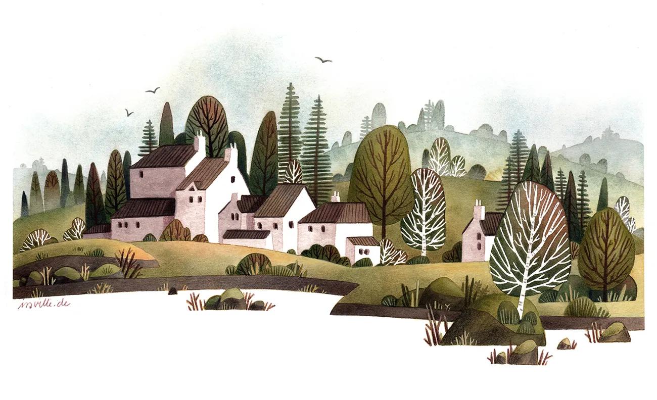 德国著名插画艺术作品,芬兰插画师sannamander作品欣赏