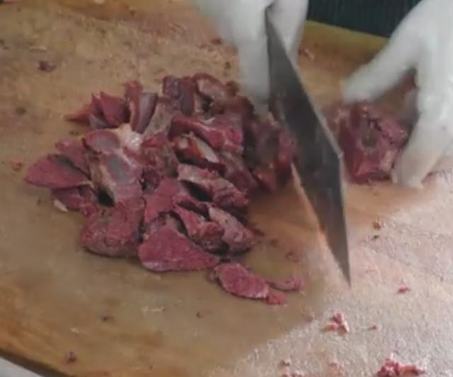 河南乡镇最霸气驴肉,山西最霸气驴肉馆一头驴煮一锅