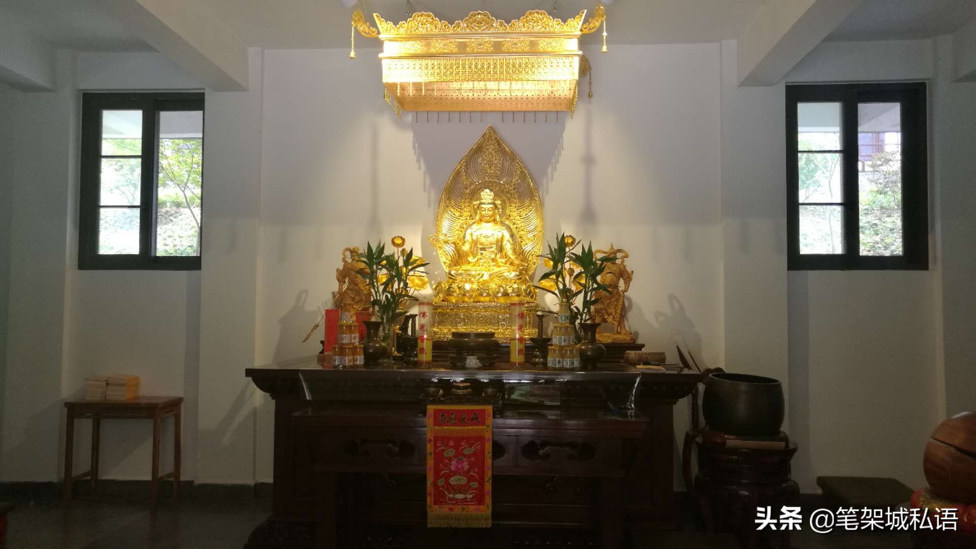 常德津市的这个小山坳里,隐藏着一个绝佳的静修庭院