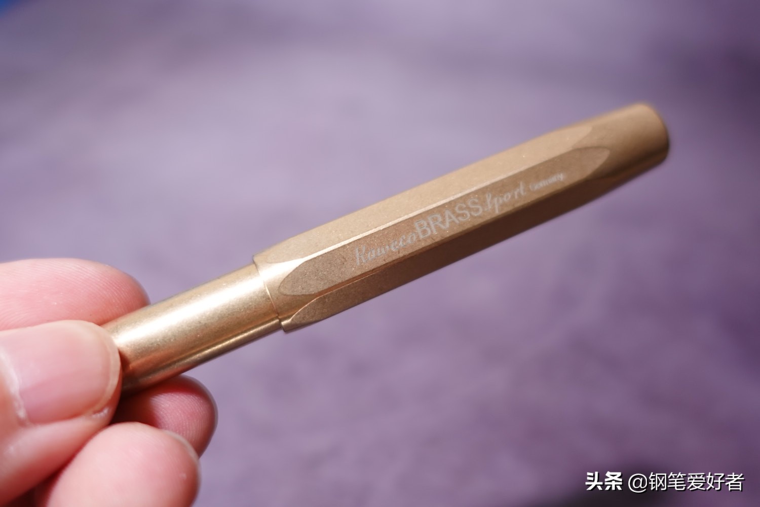 德国卡维克黄铜钢笔,钛合金钢笔测评