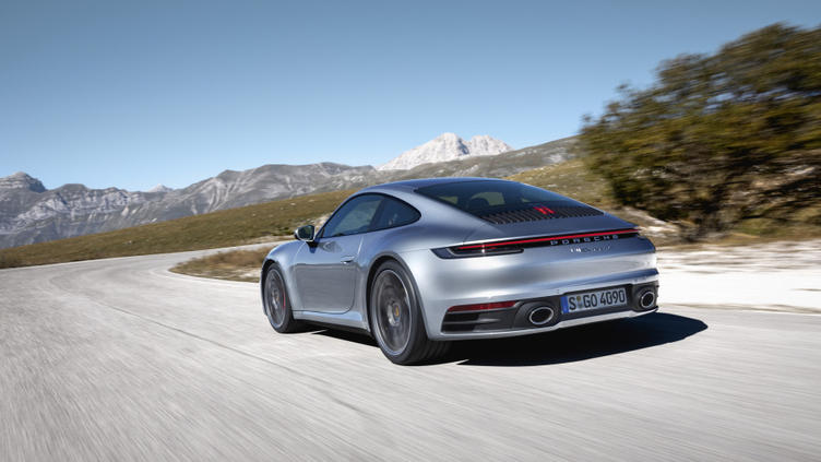 保时捷跑车最新款992,全新一代保时捷911谍照992