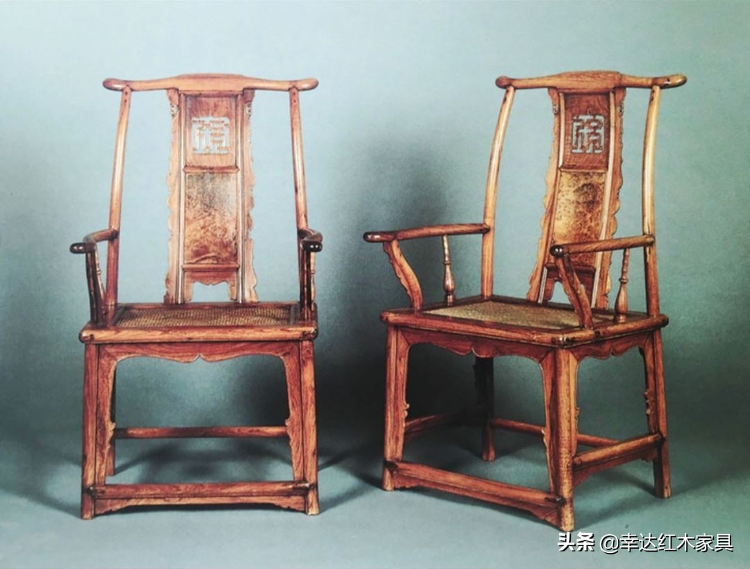 费立哲黄花梨官帽椅,明末清初黄花梨南官帽椅拍卖
