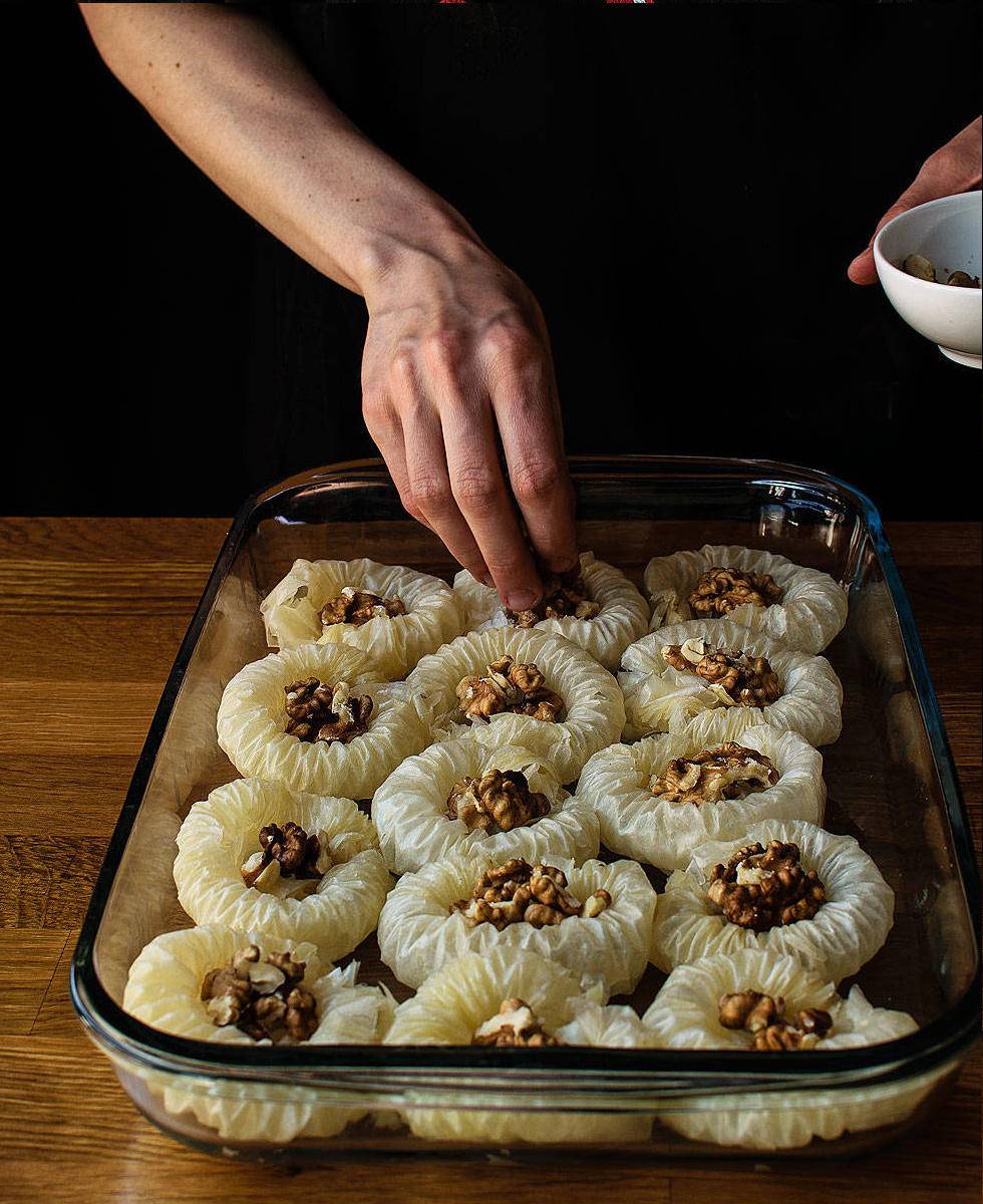 土耳其鸟眼饼制作过程,土耳其鸟眼饼教程