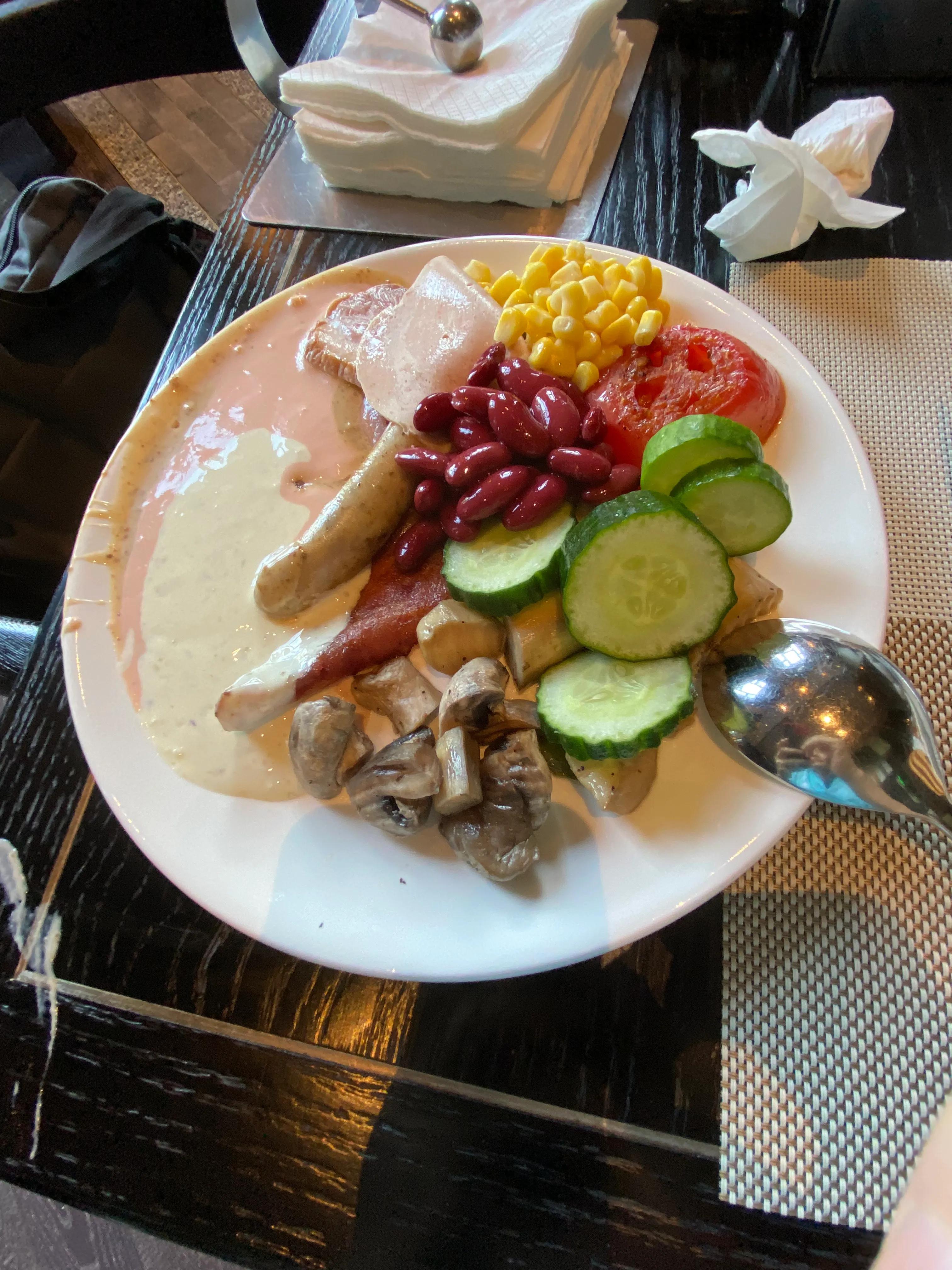 合肥市融创万达文华酒店的自助早餐非常不错，值得细品