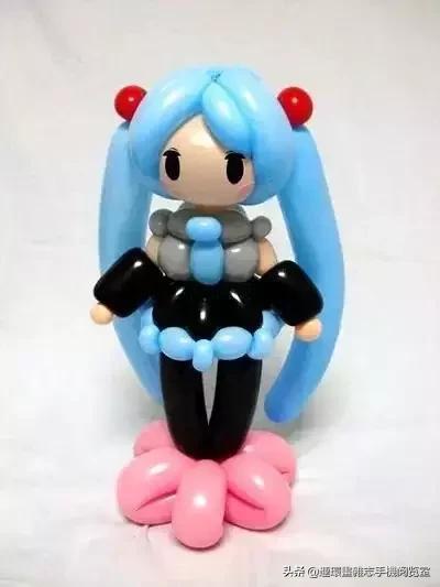 长气球的天鹅编法,天鹅气球编法