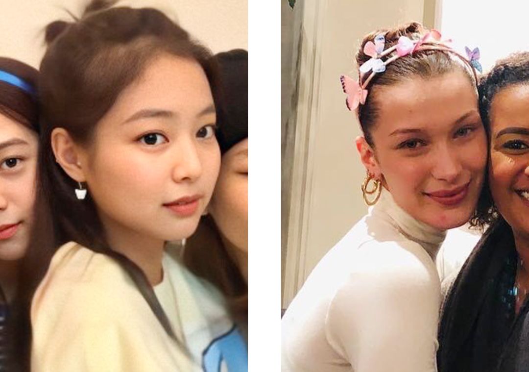 童年饰品金蝴蝶,童年土味发饰效果图