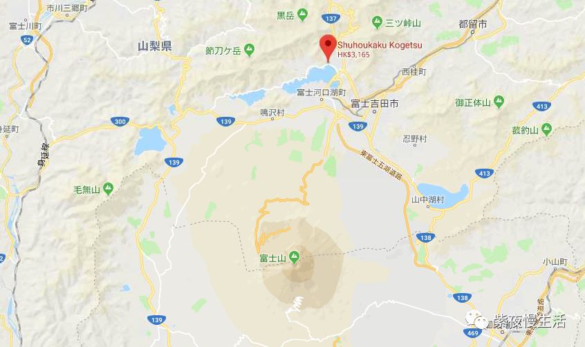 未见富士，幸运依在-秀峰阁湖月