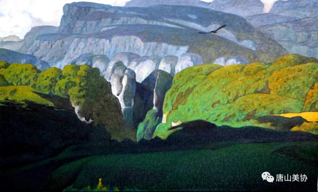 大美唐山展,展现唐山新时代绘画作品