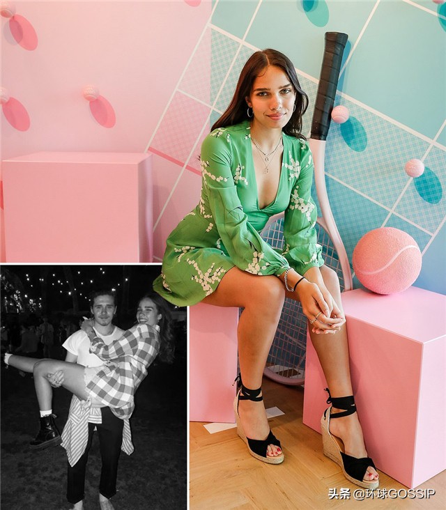 贝克汉姆的三个儿子和小七近况,贝克汉姆和儿子秀球技