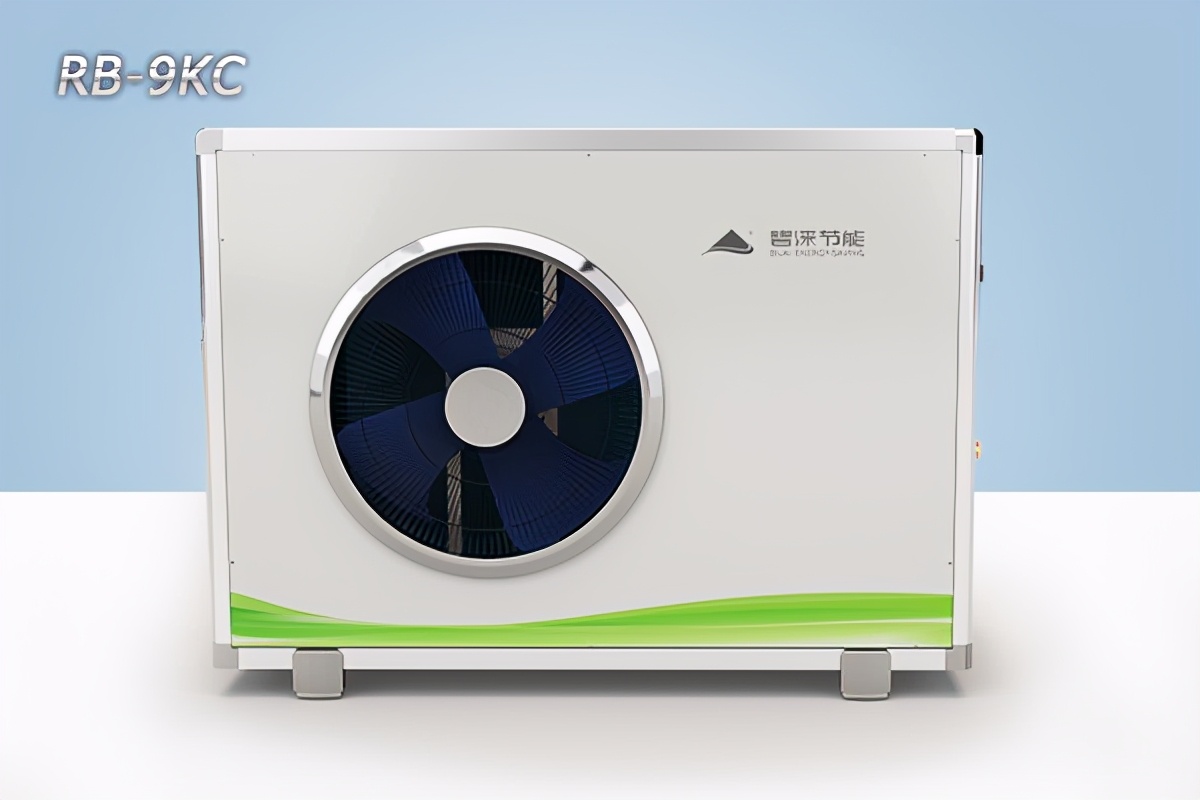 美的空气能中央热水机组,空气能热水机组工作原理