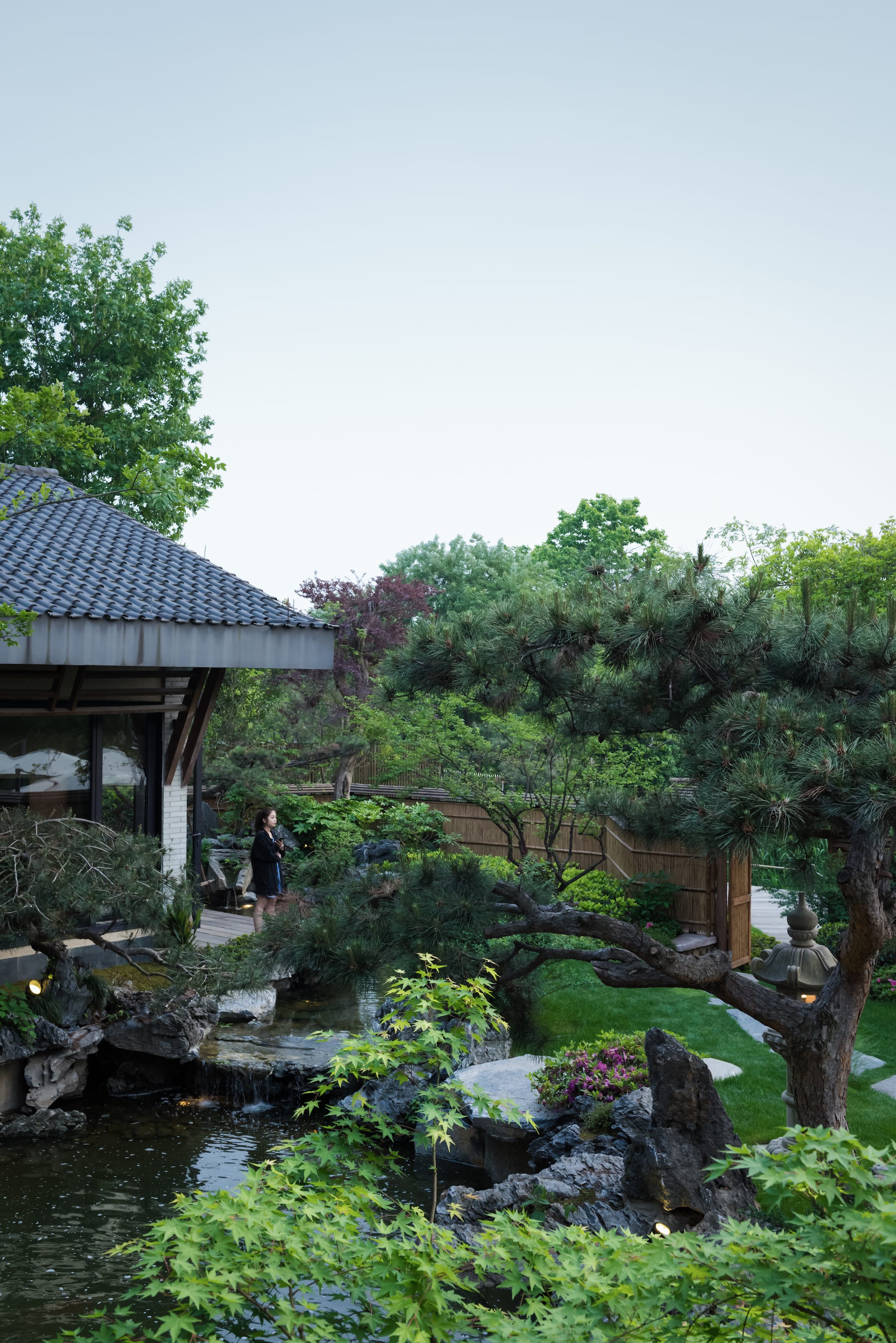 西溪里禅意庭院效果图,西溪湿地新荣记会所