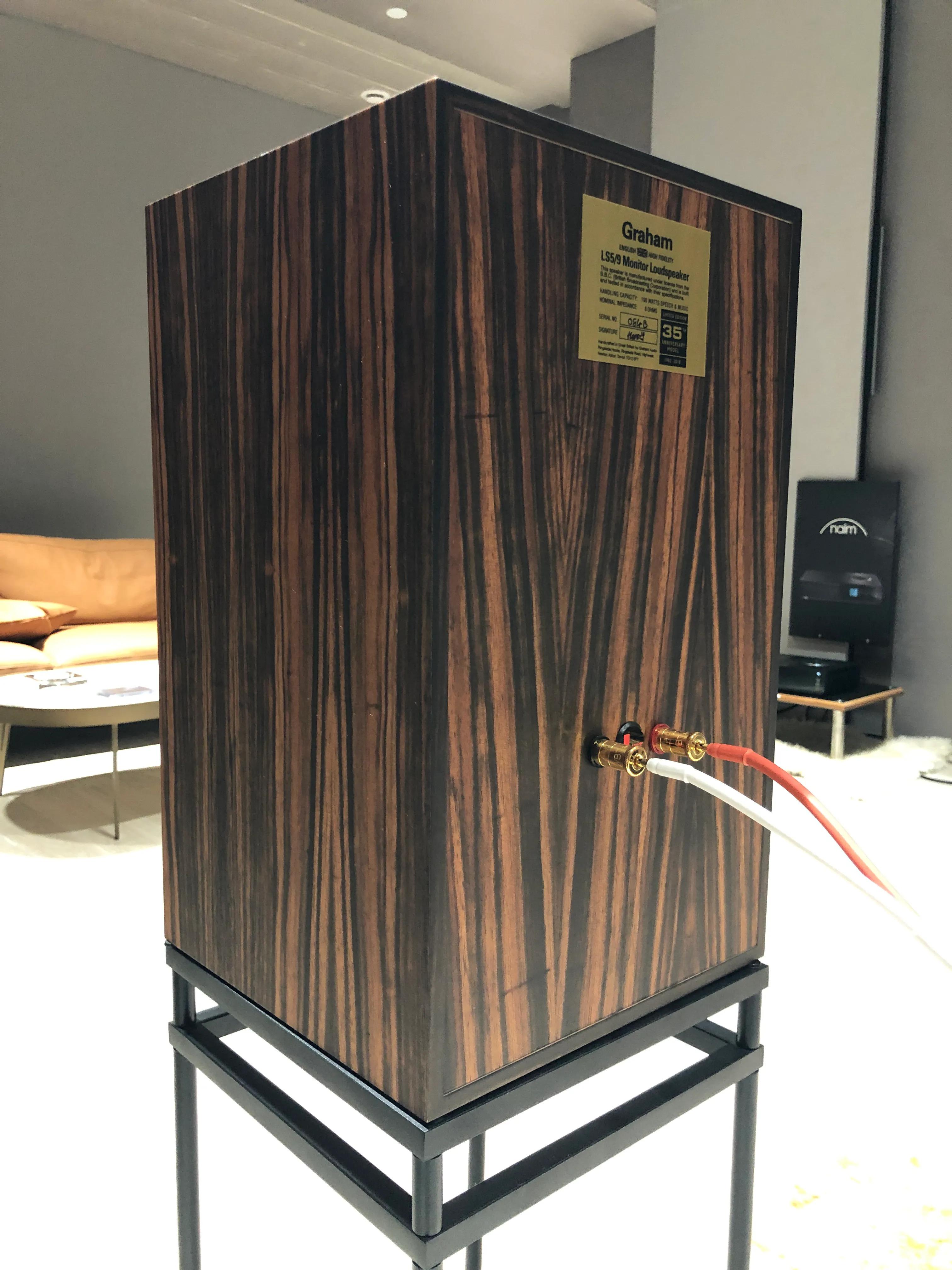 英国Grahamaudio贵涵LS5/935周年限量版音箱