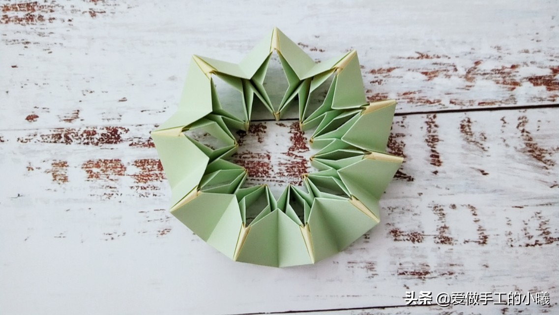 无限翻折纸教程图解,无限翻折纸万花筒一步步教程
