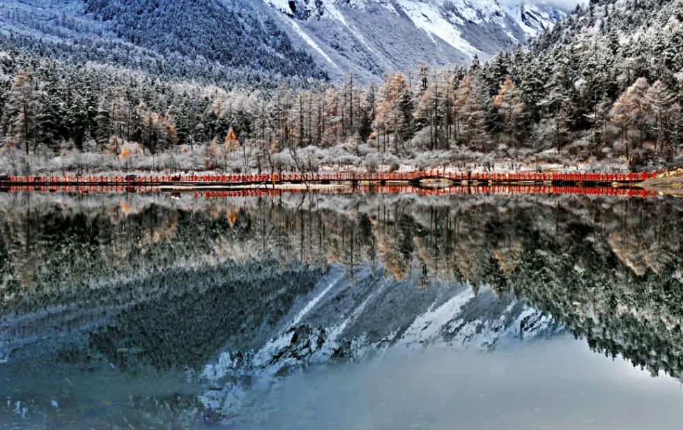 川西泡温泉看雪景,川西自驾游玩2天2夜加温泉12月份