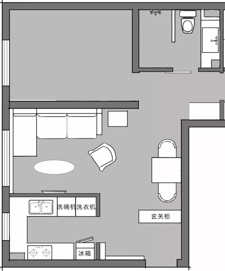 一字型厨房怎么设计高低台,厨房橱柜高低台设计效果图