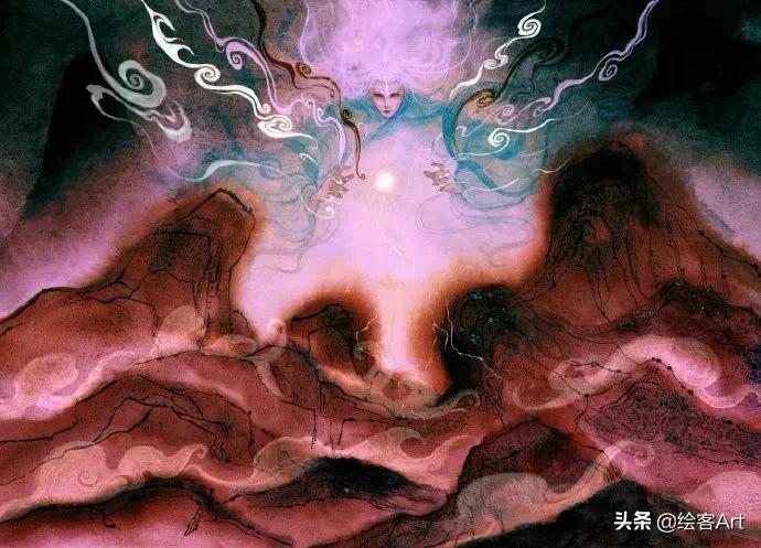 半路出家,成为最会画妖的插画师,一张插画就是别人的月薪