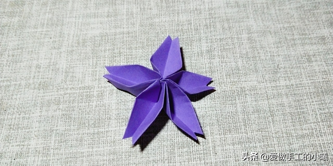 折纸樱花伞步骤图解,樱花绣球折纸方法图解