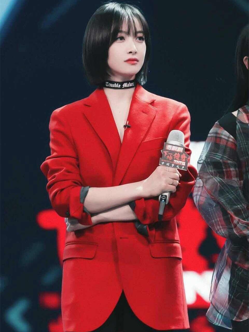 宋茜惊艳的穿衣服,宋茜一袭中国风连体裤惊艳众人