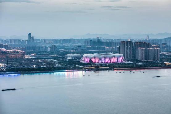 杭州湘湖边的排屋,湘湖边的别墅排屋