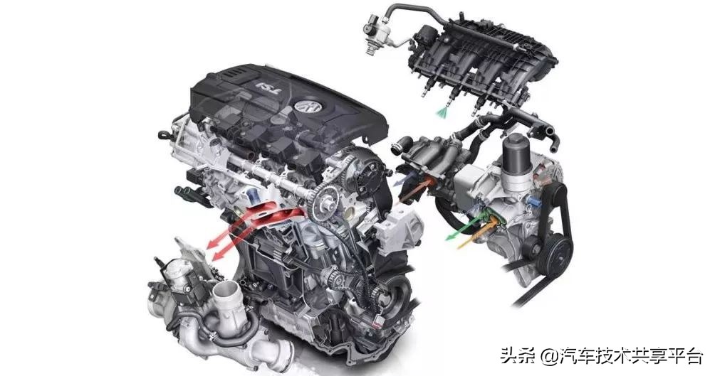 大众ea888发动机大修后异响,ea888三代发动机飞轮异响