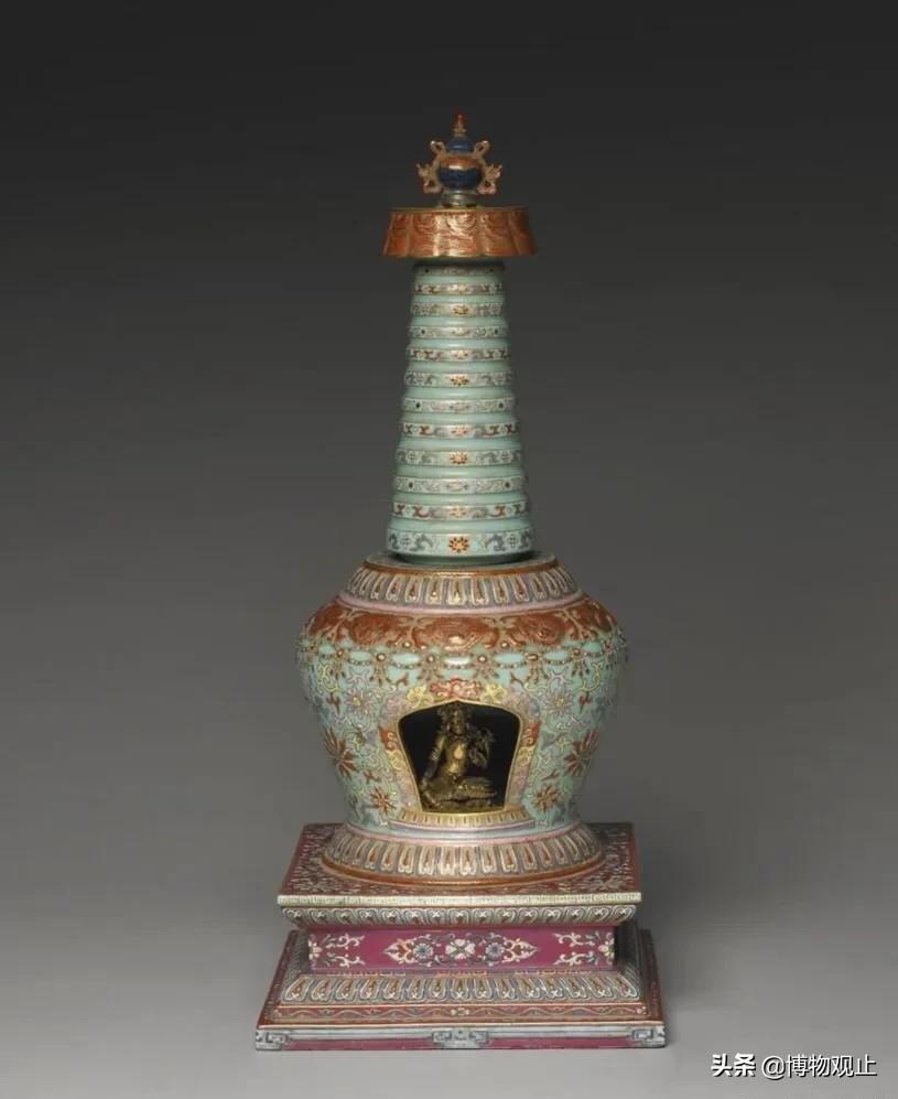 铜质藏传法器五股金刚,藏传佛教法宝图