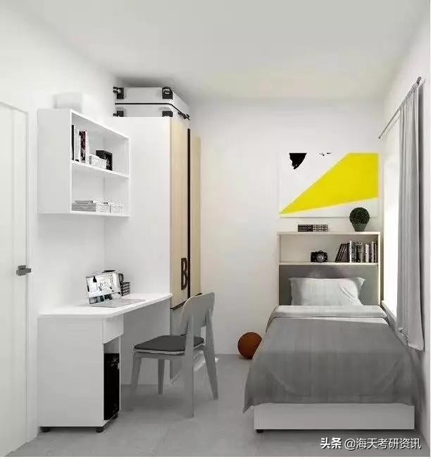 有点酸，211硕士宿舍就是不一样