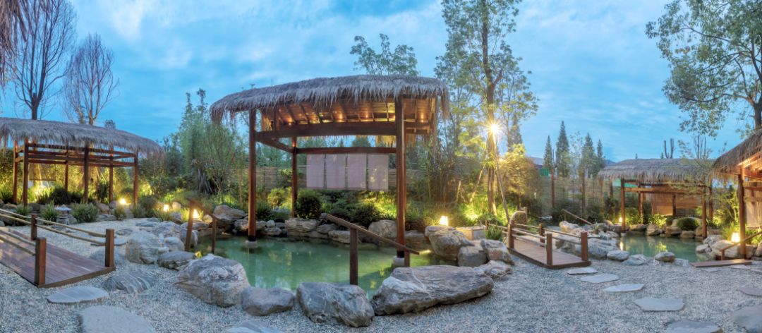 青城山打卡地隐遇谷私汤温泉民宿,青城山雅上一宿温泉酒店是真温泉