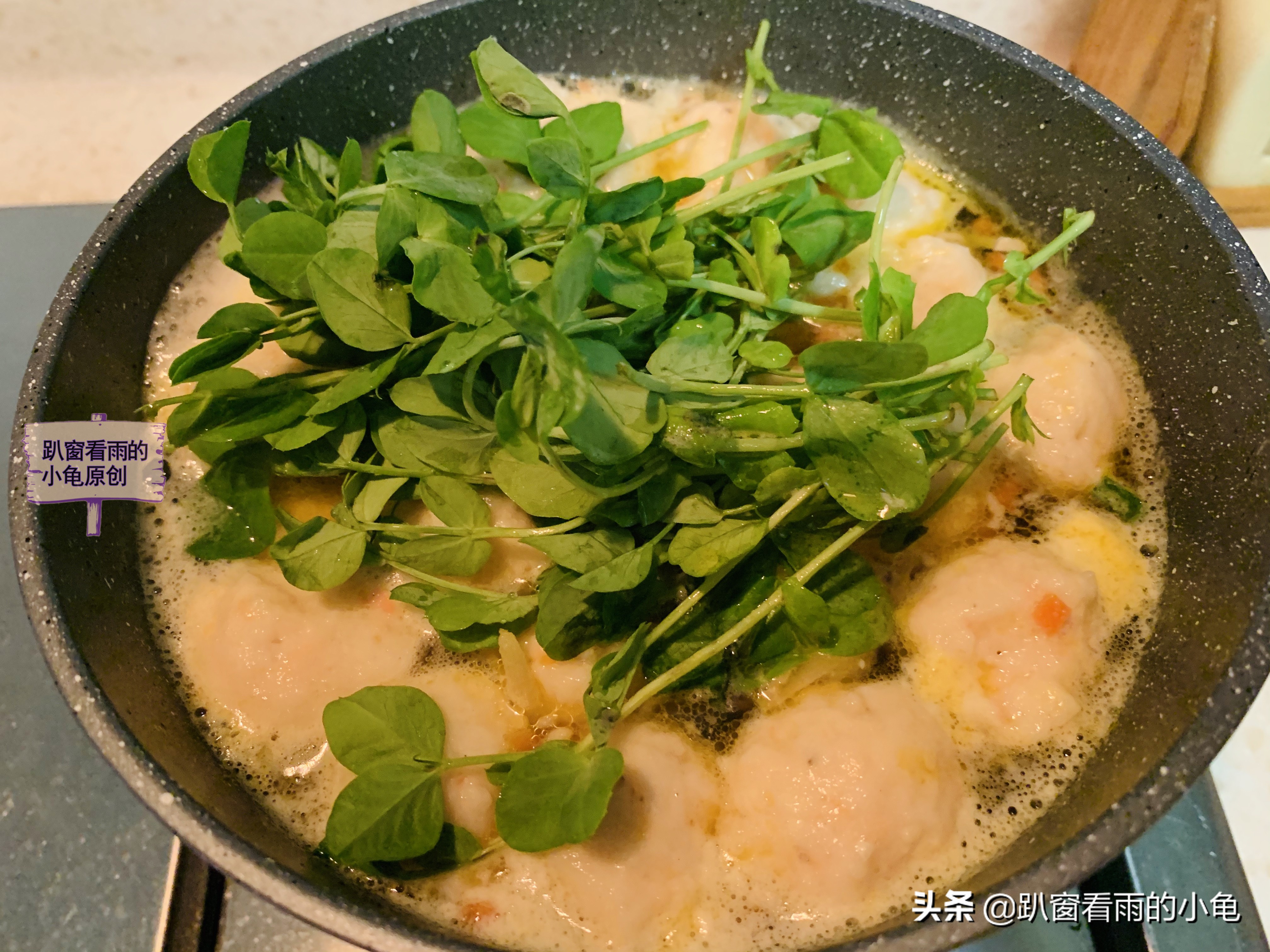 白萝卜虾丸汤怎么样做才好喝,紫菜虾丸汤q弹脆爽有层次超好吃