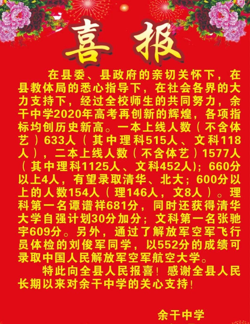 上饶市最好的三所高中,江西上饶市有几所高中