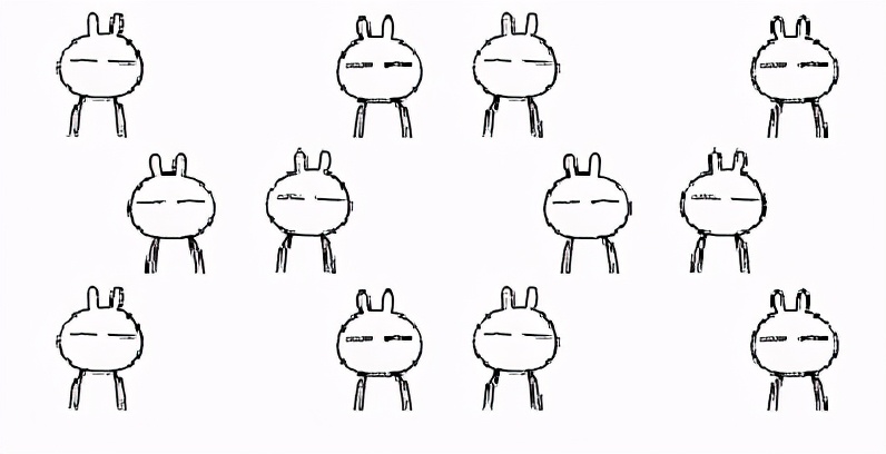 兔斯基表情包的意思,兔斯基表情包手绘