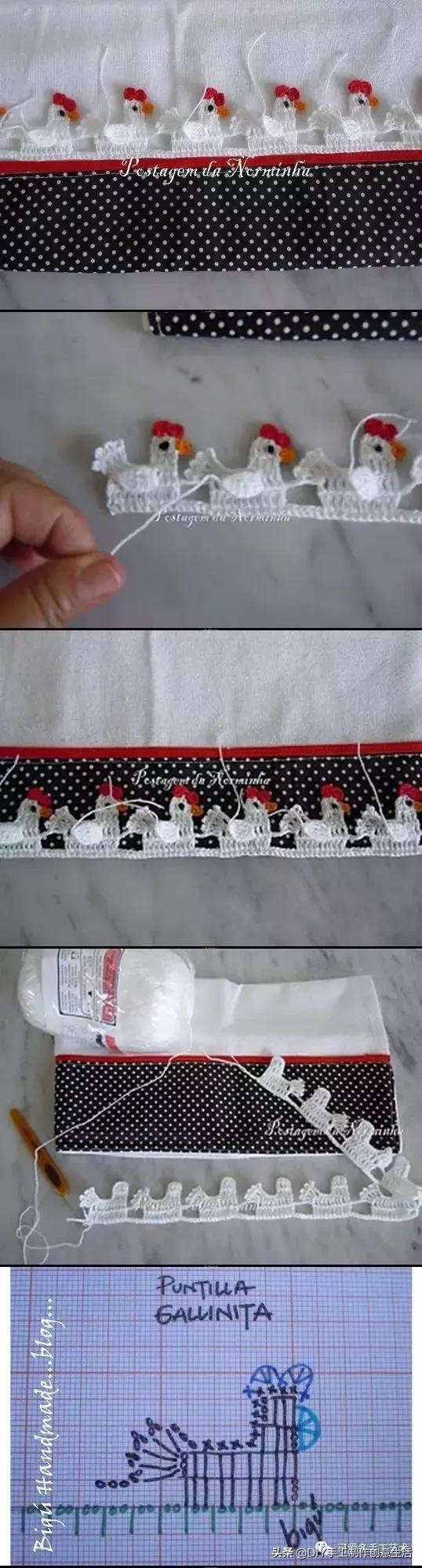 漂亮的钩针桌布衣,钩针钩织漂亮桌布衣图解