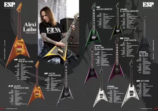 esp旗下电吉他排名,espusa美产电吉他