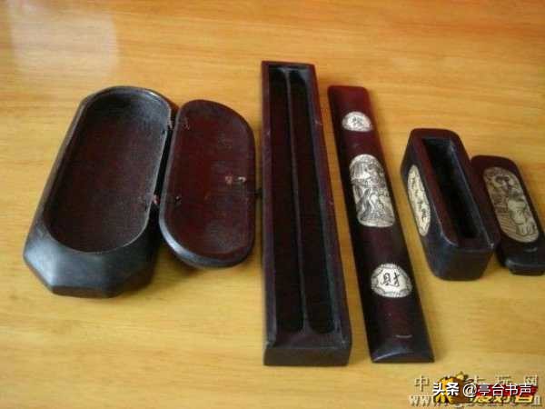 古代放毛笔的笔架,古代写字的笔墨纸砚