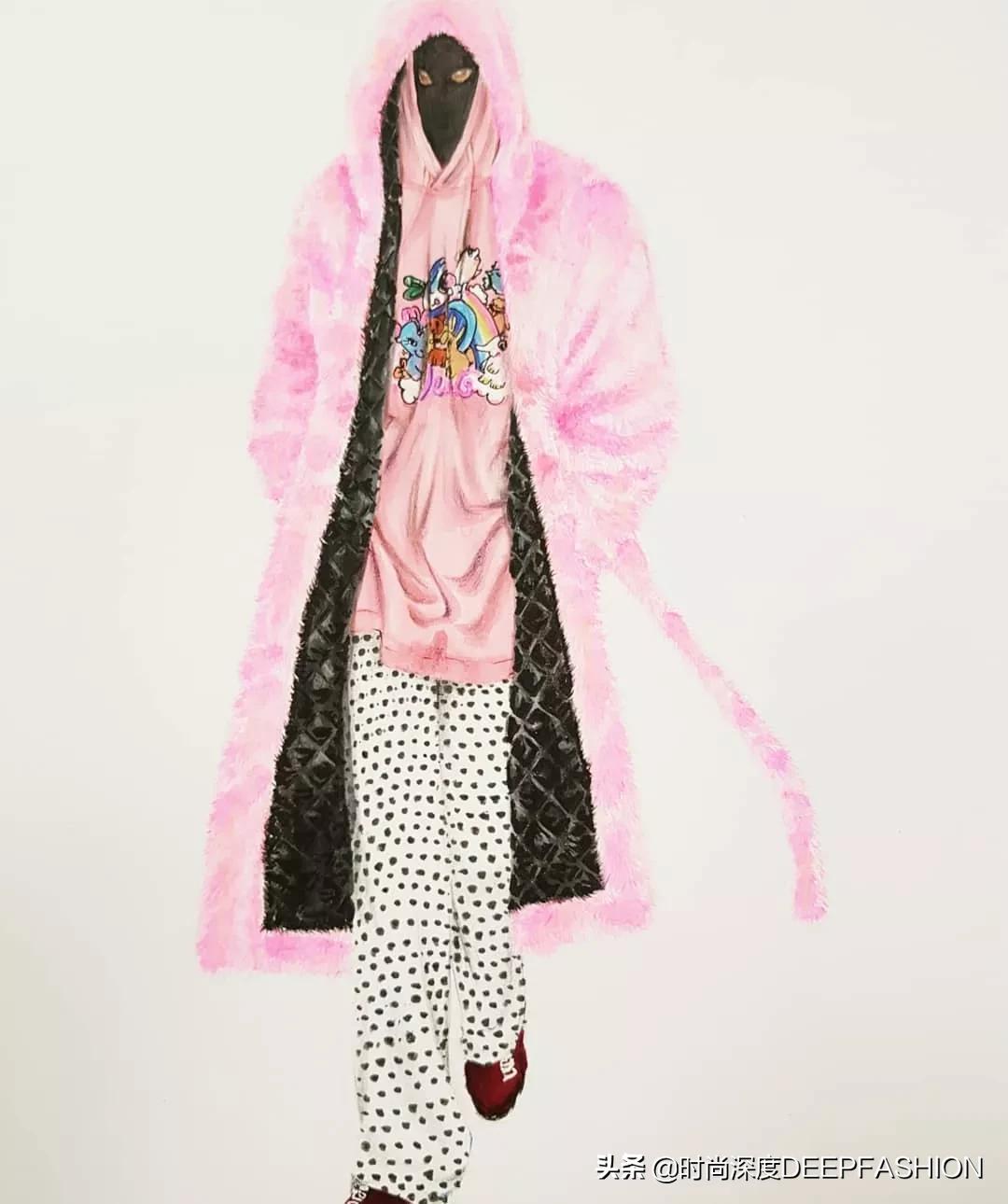 服装设计图三张,服装设计系列效果图