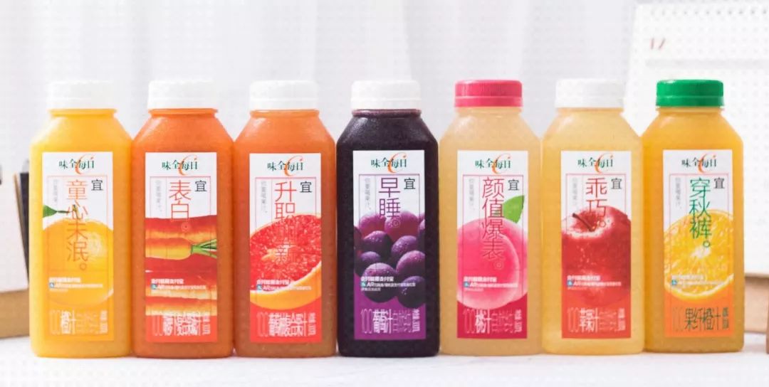 农夫山泉百分百橙汁,汇源经典果汁