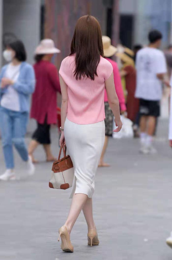 穿搭粉色回忆,穿搭拍照细节