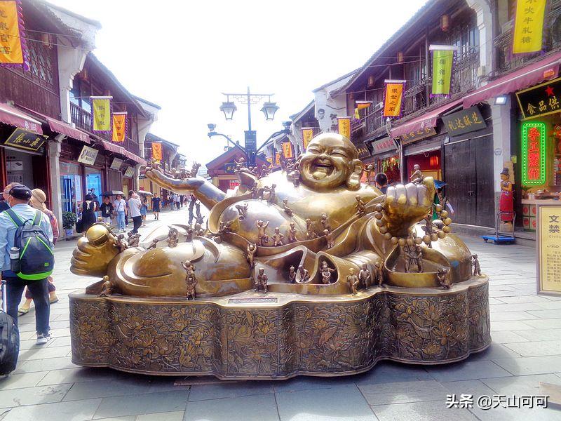 杭州的知名古街南宋御街,来杭州一定要来千年古道南宋御街