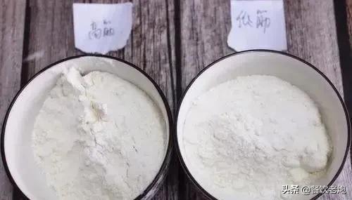 高筋面粉和低筋面粉中筋面粉区别,高筋面粉和低筋面粉的使用区别
