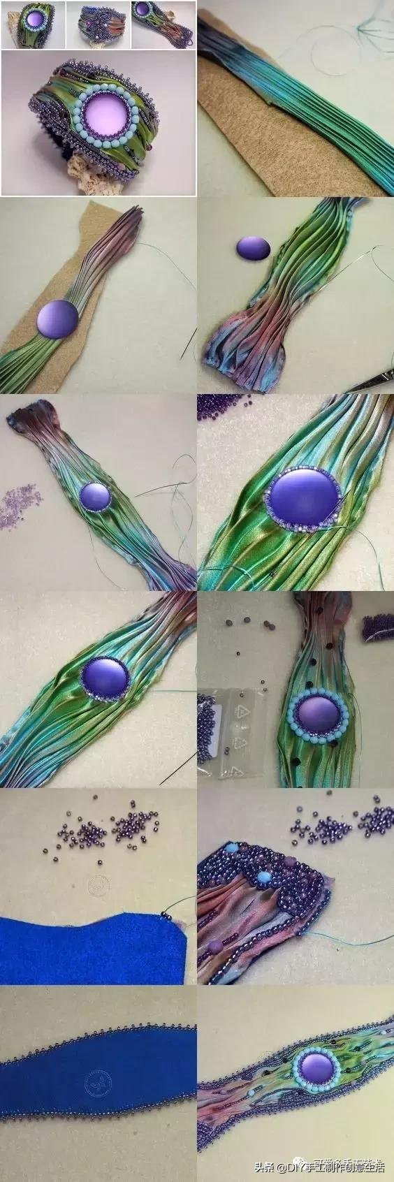 绸布手工制作服装,绸布手工