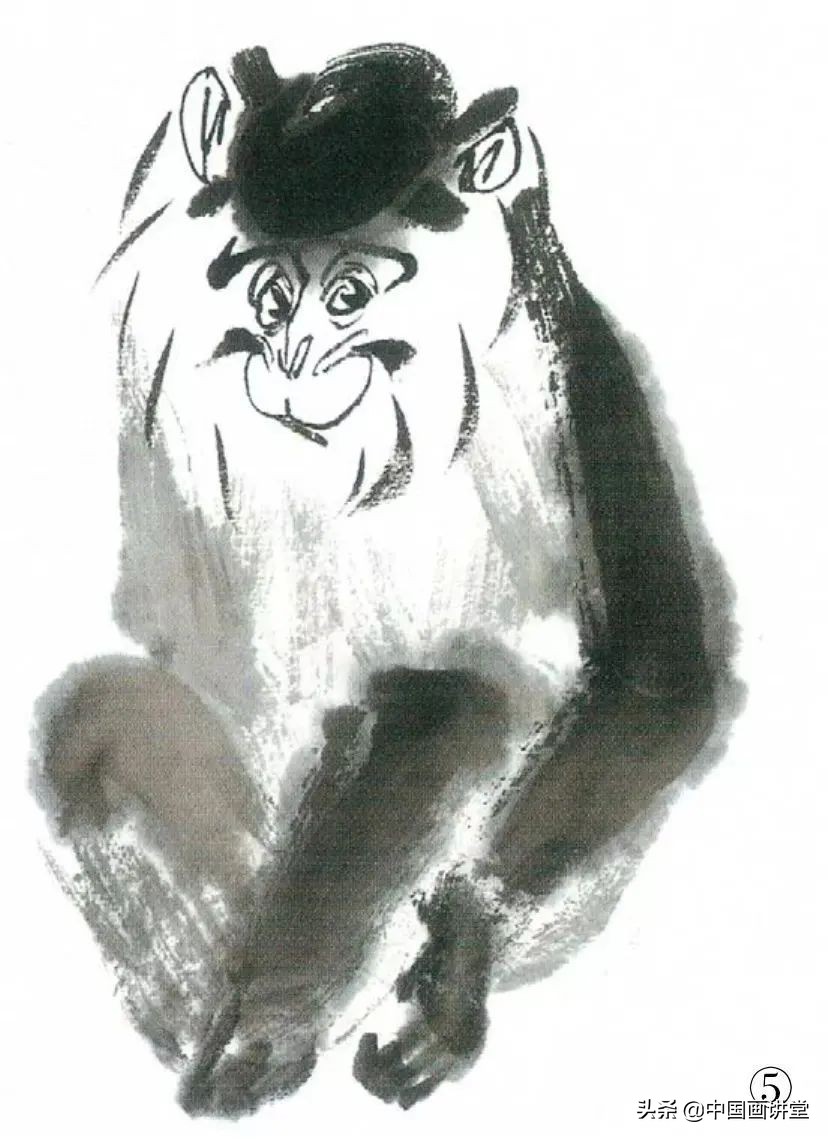 国画猴子有多少画法,国画猴子教学
