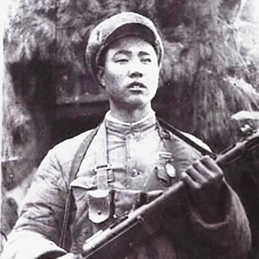 邱少云照片在贵州出现,邱少云珍贵照片老兵